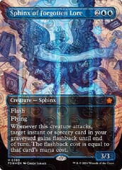(380) Sphinx of Forgotten Lore - MANA FOIL
